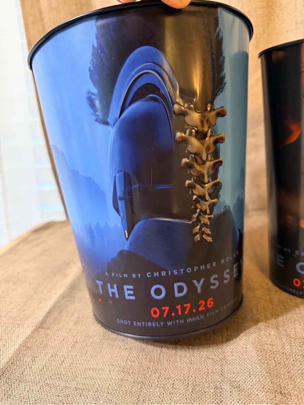 Blue The Odyssey Decorative Waste Bin
